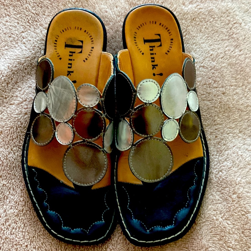 Think! dress sandals